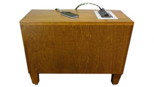 End Table with Power Outlet